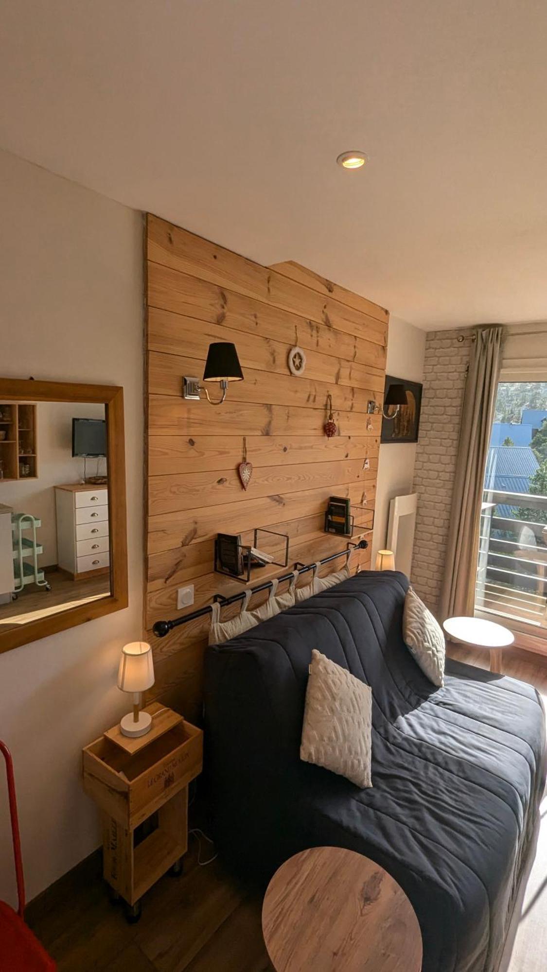 Studio Loubat Pyrenee, Menage Inclus Arette Exterior foto